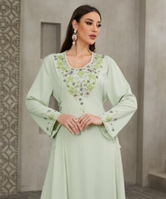 Plain Crepe Abaya – Comfortable Daily Wear Abaya