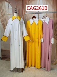 Trendy Open Abaya – Modern Cut Design