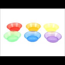 Color transparent classification basin