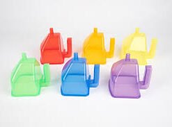 Colored transparent funnel