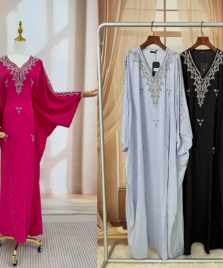 Plain Closed Abaya – Lightweight Fabric