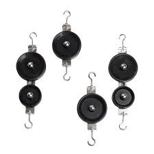 Pulley set for physics experiments