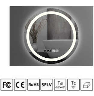 Muti-Function Touch Sensor Switch with time and temperature display