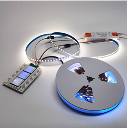 Three Buttons Seven Colors Dazzles  Touch Sensor Switch